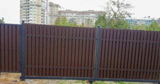 Купить распашные ворота из штакетника Мичуринск, цена от 2699 руб.