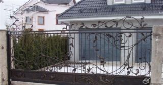 Купить откатные ворота кованые Мичуринск, цена от 2750 руб.