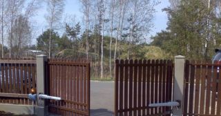 Купить распашные ворота из штакетника Мичуринск, цена от 2699 руб.