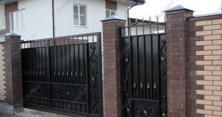 Купить распашные ворота кованные Мичуринск, цена от 4736 руб.